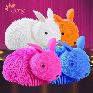Đồ chơi cảm giác JY1, Đồ chơi giảm căng thẳng cho chó hỗ trợ lo âu, Đồ chơi giải nén PVC thỏ dễ thương cho trẻ em