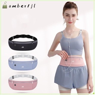 Túi thắt lưng thể thao AMBER1, Túi thắt lưng chạy bộ chuyên nghiệp chống nước, Gói thắt lưng màu trơn nhẹ dành cho nam