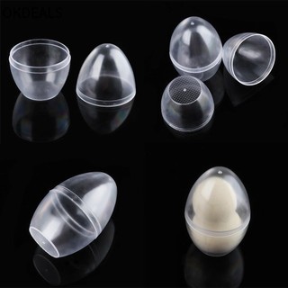 Bộ 1/2/5 Giá Đỡ Bông Phấn Trang Điểm Bằng Nhựa Tiện Dụng