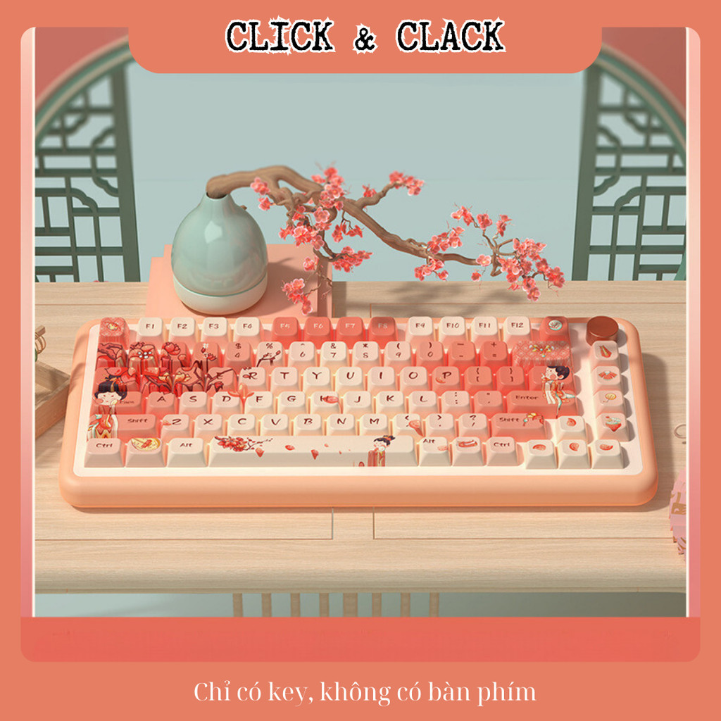 Keycap Chinese Empress - MDA Profile - PBT cao cấp 158 Phím | BigBuy360 - bigbuy360.vn