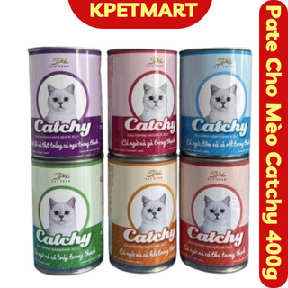 Pate catchy lon 400g - pate cho mèo mọi độ tuổi - thức ăn dinh dưỡng dạng ướt cho mèo - kpetmart