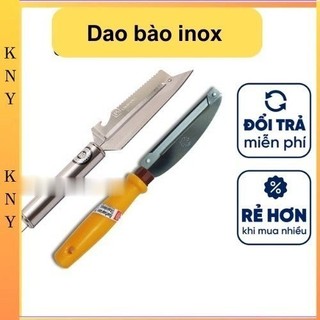Dao bào inox 21cm, dao bào Thái Lan 22cm cán vàng đa năng, chất liệu inox bền đẹp, độ sắc bén cao của gia dụng KNY SHOP