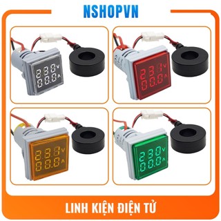 Đồng hồ đo dòng điện, điện áp 50-500VAC