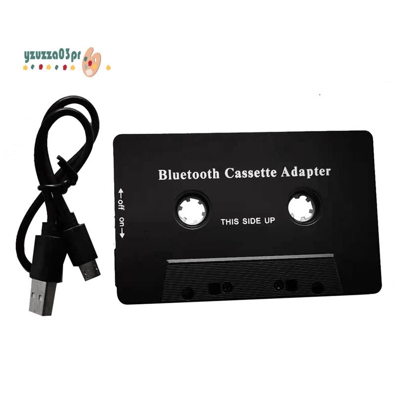 Đa Năng Cassette Bluetooth 5.0 Băng Ô Tô AUX Stereo Adapter Có Mic Cho Điện Thoại MP3 Cáp AUX CD Pla