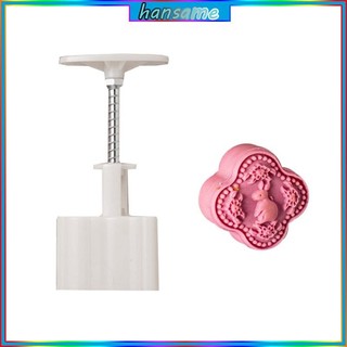 Han Khuôn Bánh Trung Thu Tem Bánh Trung Thu Khuôn Bánh Trung Thu Dụng Cụ Bánh Trung Thu Chất Liệu Nhựa Cho Lễ Hội Trung Thu DIY Nướng Bánh Trung Thu