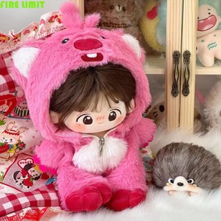Fire LIMIT 20cm Đồ Chơi Sang Trọng Quần Áo, Váy Gấu Mũ Kawaii Búp Bê Loopy Trang Phục, Mini Ngọt Ngào Dễ Thương Hình Anime Nhồi Bông Búp Bê Bộ Váy Bé Gái Quà Tặng