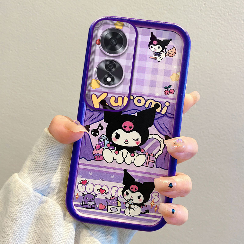 Dành Cho OPPO A60 4G CPH2631 Ốp Lưng Silicon Mềm TPU Họa Tiết Hoạt Hình Bảo Vệ Toàn Diện Vỏ Chống Số