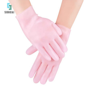 [Shngki] 1 Đôi Găng Tay Chăm Sóc Tay Dưỡng Ẩm Silicone Chăm Sóc Da Tay Bảo Vệ Chống Nứt Spa Home [MỚI]
