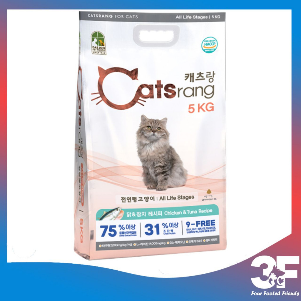 Thức Ăn Hạt Dành Cho Mèo Trưởng Thành Catsrang (Xuất sứ Hàn Quốc)