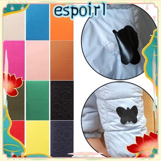 Espoir 1 Cái Dính Vải Dán Áo Khoác Trang Trí Nhiều Màu Sắc Chống Thấm Nước Xuống Áo Sửa Chữa Lỗ