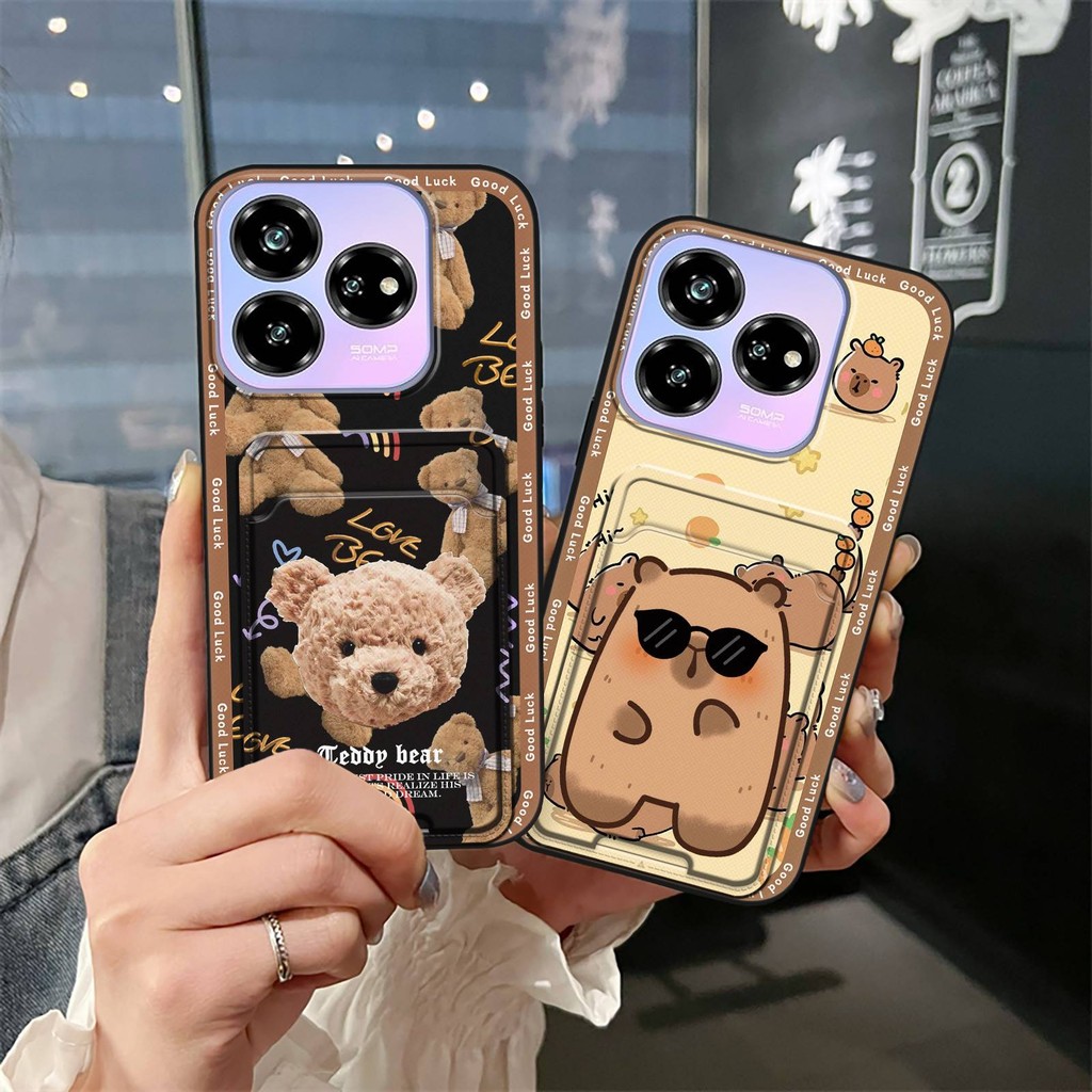 Ốp Điện Thoại Dễ Thương Cho ZTE Blade V60 Design / Axon 60 Lite Thiết Kế Thời Trang Bọc Toàn Bộ Chống Sốc Chống Bụi Bẩn