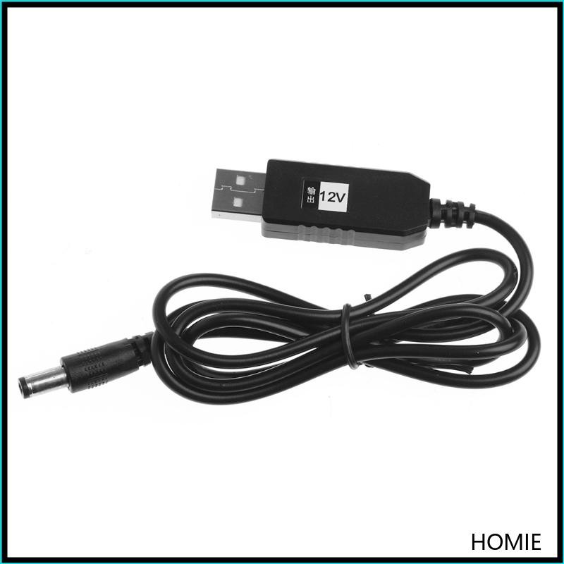 Cáp USB HOMIE cho DC 5V Boost sang 12V Bộ chuyển đổi điện áp USB Power Boost Line Step Up Boost Sạc 