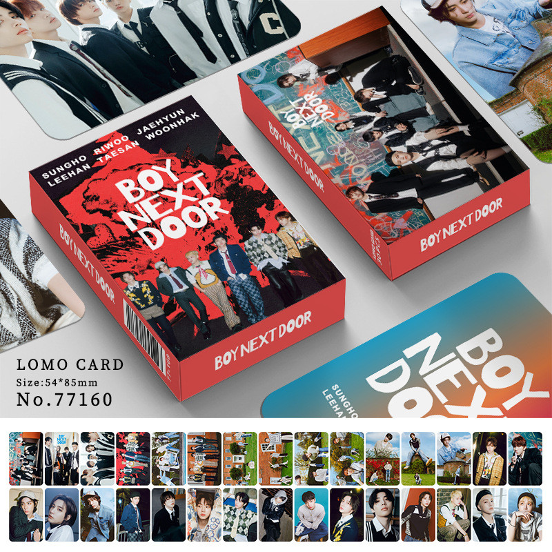 30 Chiếc BOYNEXTDOOR HAI Lần NJ IVE BP The Boyz BE AWAKE Album LISA Lomo Cards I 'VE HÈ ROAR Bưu Thi