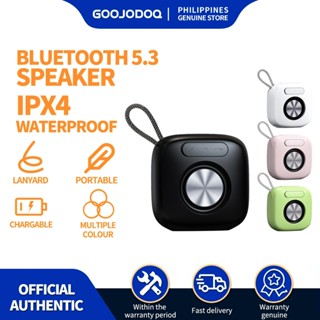 GOOJODOQ Loa Bluetooth  TWS 5.3 không dây có dây buộc Loa Mini di động Thẻ TF có thể sạc lại