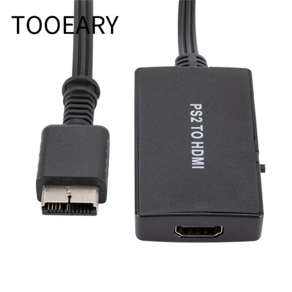 Tooeary PS2 sang HDMI Adapter Game PC chuyên nghiệp Chế độ hiển thị cáp Full HD cho PS1 / 2 / 3