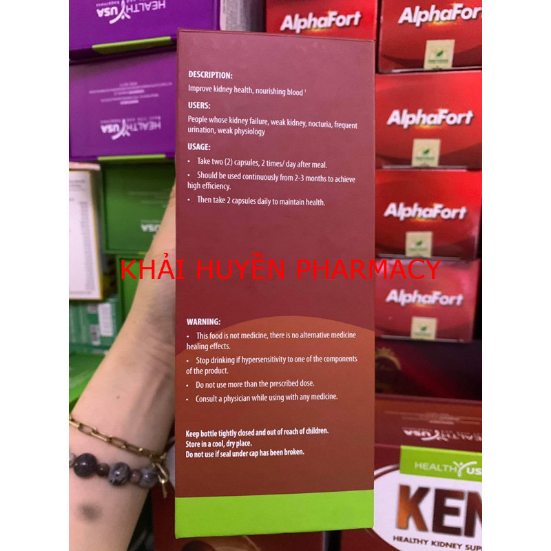 ✅[CHÍNH HÃNG ] Viên uống Bổ Thận, Giảm Tiểu Đêm KEN) -NHẬP KHẨU MỸ - DÙNG ĐƯỢC CHO CẢ NAM, NỮ, NGƯỜI BỊ TIỂU ĐƯỜNG