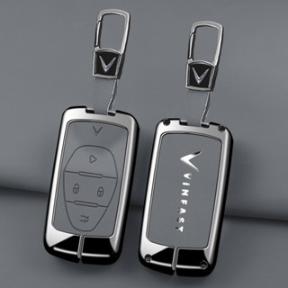  Ốp Chìa Khoá Vinfast E34 VF8 VF9 4 Nút Hộp Đựng Chìa Khóa Ô Tô Điều Khiển Thông Minh Vinfast Móc Khóa 