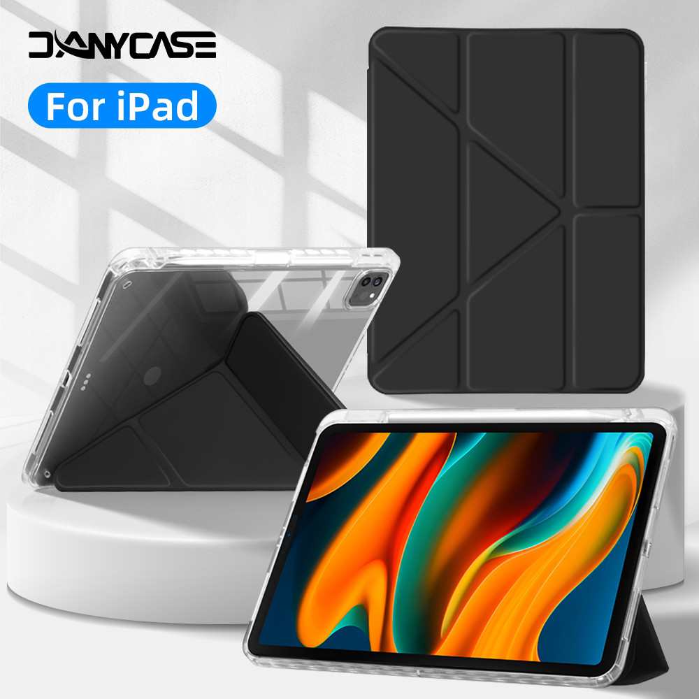  Ốp Bảo Vệ Đa Góc Hình Chữ Y Cho iPad 11th A16 Air 6th Gen 11 '' M3 Pro 13 M4 2024 Air1   2 5   6th 9.7 7   8   9th 10.2 10th Air4   5 10.9 Pro 11 12.9 Mini6 Có Giá Đỡ Bút Trường hợp 