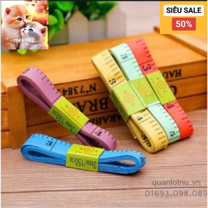 Thước dây đo dài 1,5m