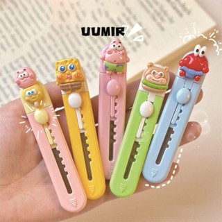 Lưỡi mở hộp, Máy cắt giấy Mini có thể thu vào, Dụng cụ mở thùng Carton hoạt hình di động