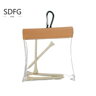 Túi đựng Golf Tees Túi đựng đồ di động bền bỉ Túi lưu trữ có kẹp Phụ kiện chơi gôn thun chơi gôn