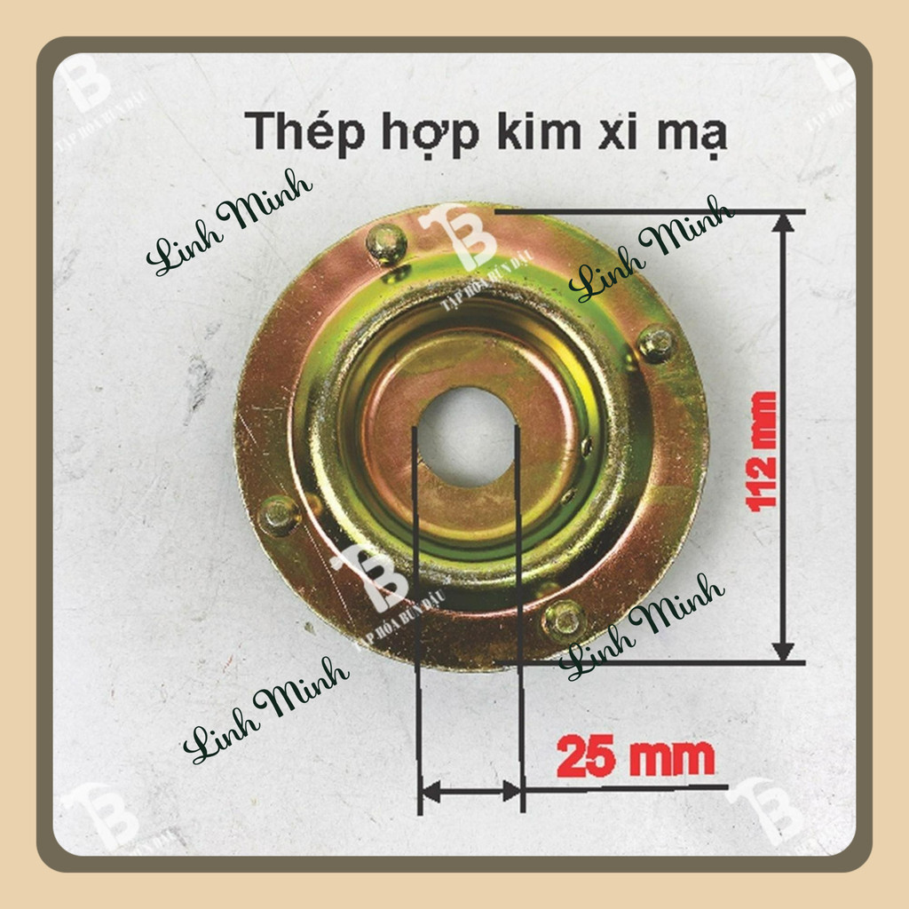 Bát cước cắt cỏ, mâm cước cắt cỏ, đĩa cước cắt cỏ bằng thép hợp kim xi mạ chống gỉ