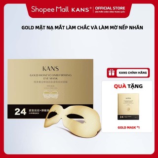  KANS GOLD mặt nạ mắt làm mờ vòng đen bổ sung nước làm chắc và làm mờ nếp nhăn 