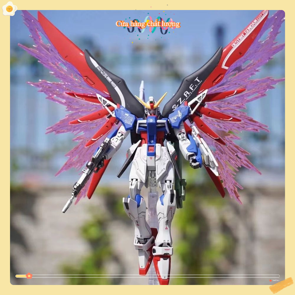 🔥 Mô hình Gundam  Freedom Sakura Fighter Revive 192A Pink Hồng Mô hình nhựa lắp ráp 1/144