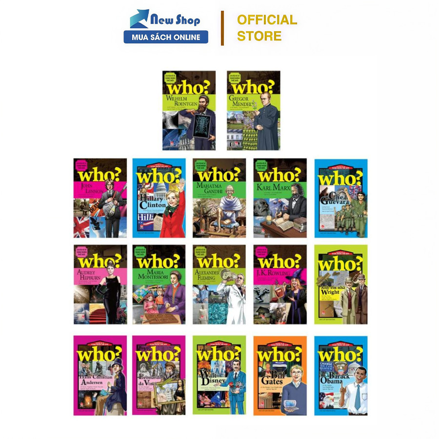 Sách - Who? Chuyện Kể Về Danh Nhân Thế Giới - KĐ