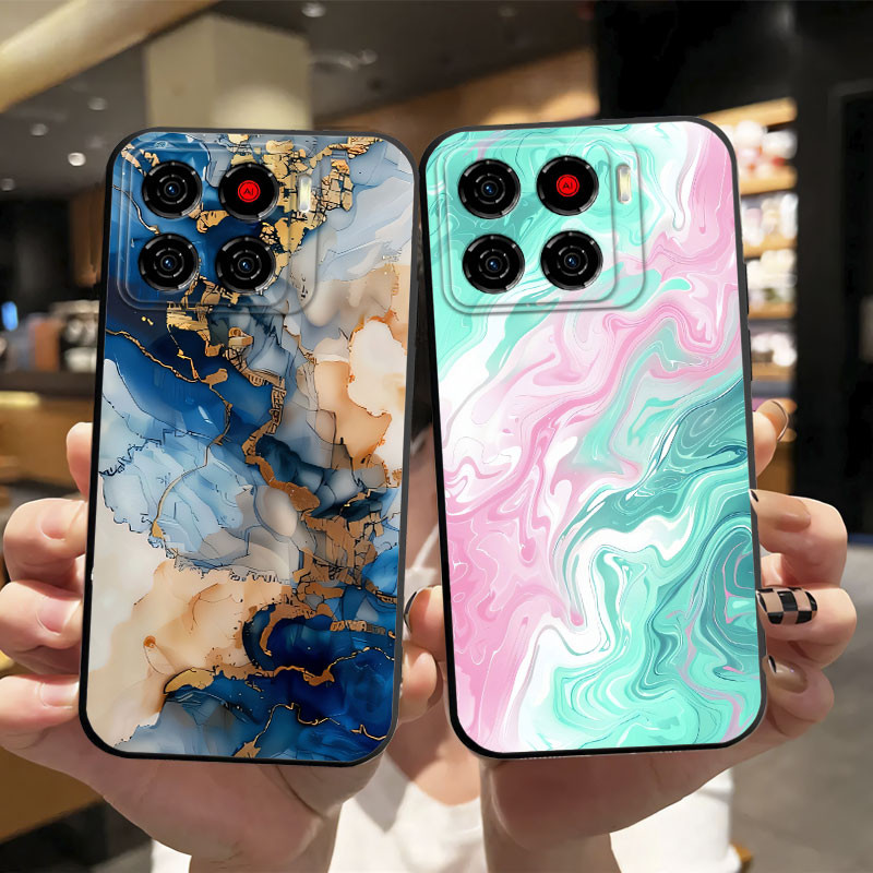 Ốp Điện Thoại Cho ZTE Nubia A56/A36 Ốp Lưng Silicon Mềm TPU Bảo Vệ Mặt Sau Cho ZTE Nubia A36 / Nubia