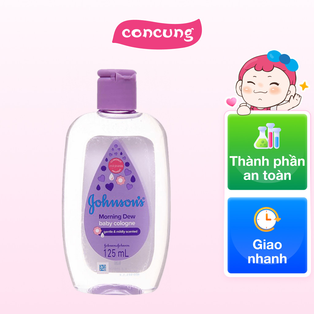 Nước hoa hương ban mai Johnson Baby cho bé 125ml 
