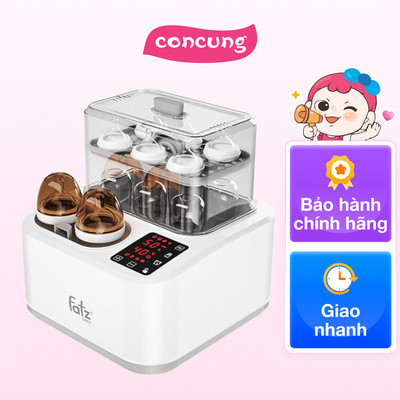 Máy tiệt trùng sấy khô, hầm cháo thông minh tích hợp máy hâm sữa FATZ Captain 2_ FB4315SL