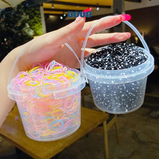 Set 1000 Dây Thun Cột Tóc Nhiều Màu Cho Bé Gái