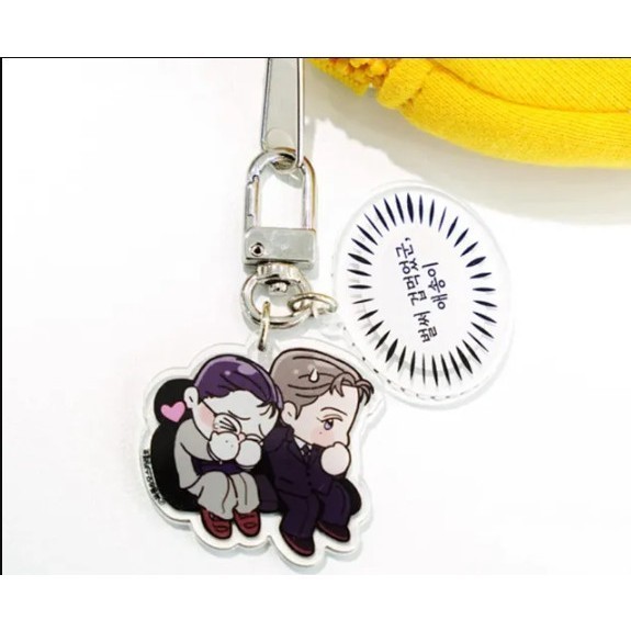 Móc khóa Punch Drunk Love BL Manhwa Qùa Tặng Bạn Bè Người Thân