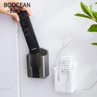 BOOCEAN Hộp lưu trữ, Giá đỡ điều khiển từ xa đa năng dính, Tivi điều hòa không khí Không cần đục lỗ Giá treo tường