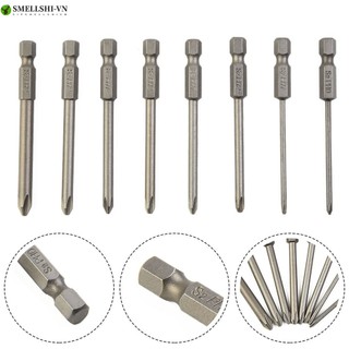 Luvn8 chiếc Bộ tuốc nơ vít hình lục giác dài 75mm từ tính Bộ tuốc nơ vít điện