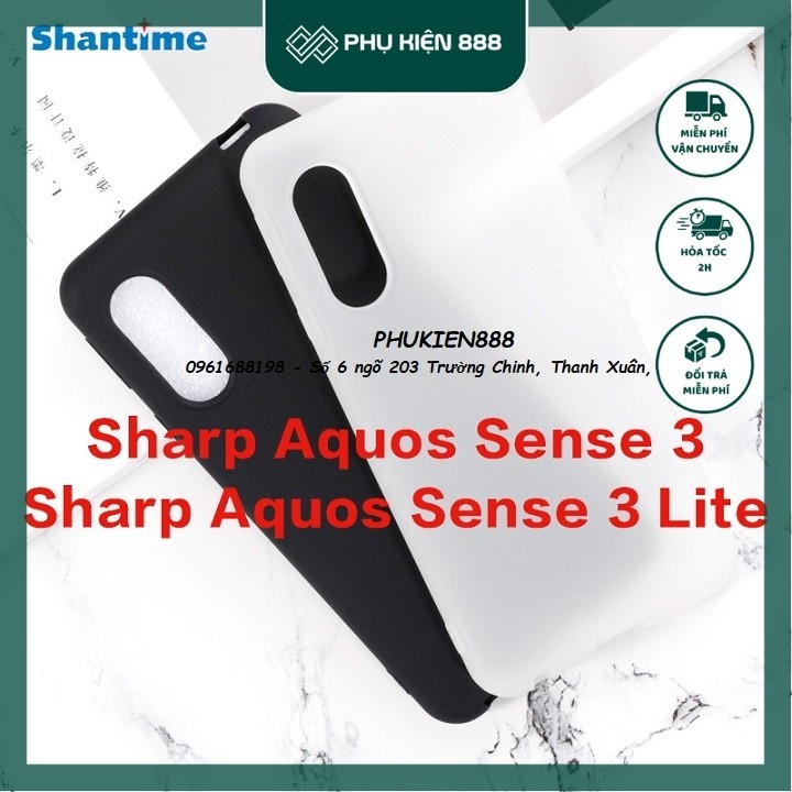 Ốp lưng điện thoại Sharp AQUOS Sense 3 silicone