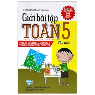 Sách - giải bài tập toán 5 - tập 1