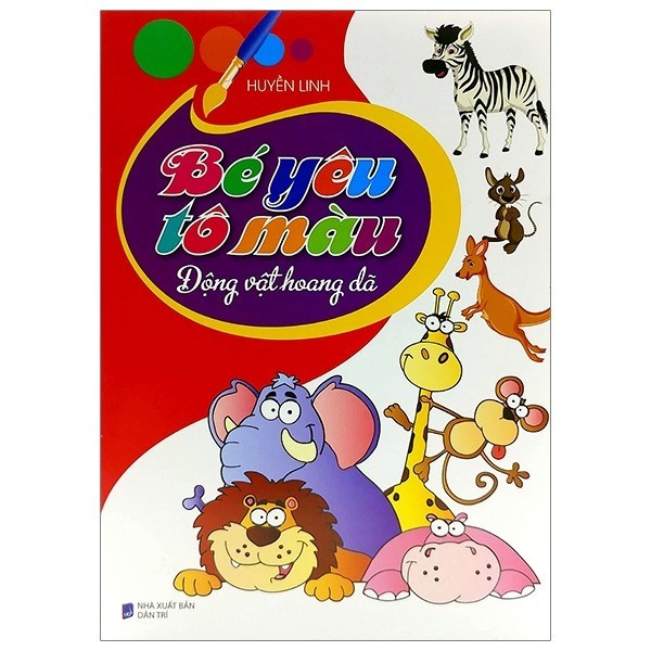 Sách - Bé Yêu Tô Màu - Động Vật Hoang Dã