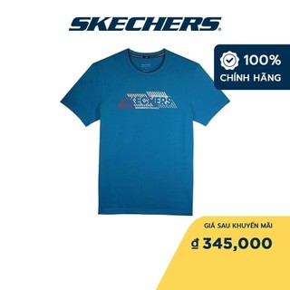 Skechers Nam Áo Thun Tay Ngắn Tập Gym, Đi Học, Đi Làm Recharge Collection Performance - SP123M028-OCTL (June_Live)