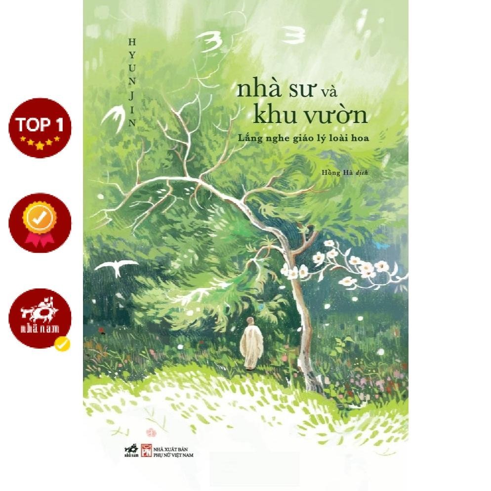 Sách - Nhà sư và khu vườn (Hyunjin) (Nhã Nam)