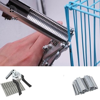 HCHC Kìm Sửa Chữa Lồng, Trang Trại Gà Lưới Lồng Động Vật Lồng Hog Vòng Kìm, Dây Buộc Hàng Rào 600 Chiếc M Kẹp Ràng Buộc Lồng Dây Hàng Rào Lồng Lưỡi Gà