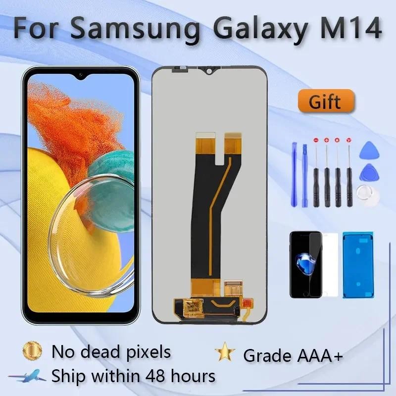 Màn Hình LCD 6,6 "Cho Samsung Galaxy M14 M14 5G M146B SM-M146B Màn Hình Hiển Thị Bộ Số Hóa Cảm Ứng V