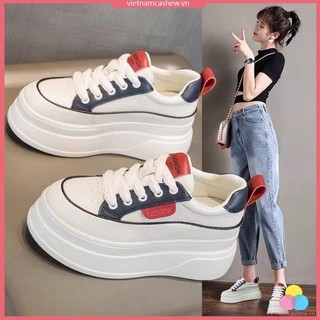 Giày Trắng Nhỏ Ngón Chân To Canvas Phiên Bản Hàn Quốc Hot Phong Cách Mới