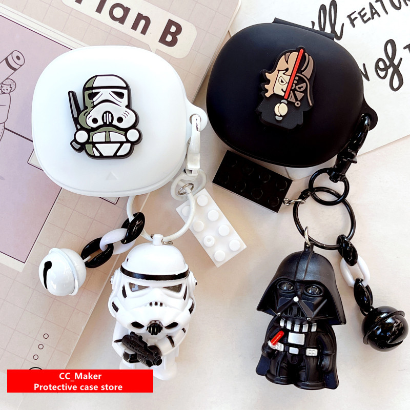 Suitable for Anker Soundcore R50i NC Case Cartoon Keychain Pendant Anker Soundcore P30i Silicone Sof