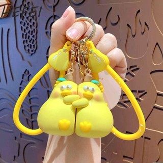 Hoạt Hình Ôm Lê Móc Khóa, Vui Nhộn Gà Ôm Lê Móc Khóa, Nhựa Dễ Thương Phong Cách Thời Trang Trượng Valentine Móc Khóa Cặp Đôi