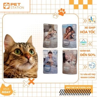 Pate TEB! Fresh cho mèo mọi lứa tuổi gói 80g-Pate cho mèo