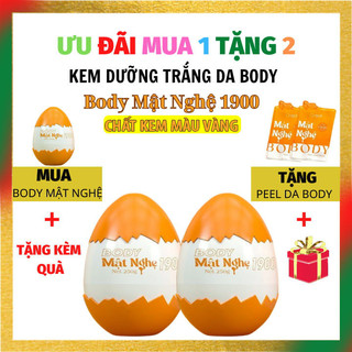 Kem Body Trứng Mật Nghệ Queenie Skin 250gr- Trắng nhanh, hiệu quả, an toàn