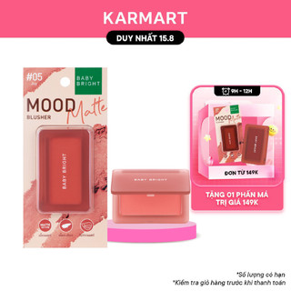 [GIFT KHÔNG BÁN] Phấn má hồng Baby Bright Face Shine Blusher 4.5g