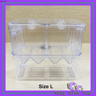 Lồng Đẻ Mica Nhiều Size Dành Cho Cá Cảnh